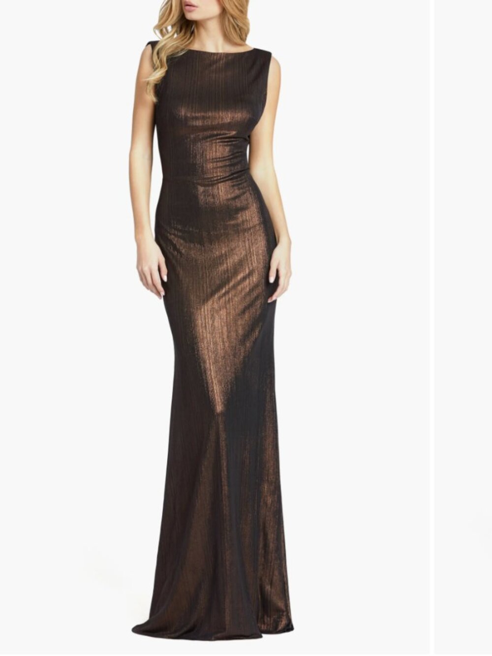 Mac Duggal Column Evening Gown